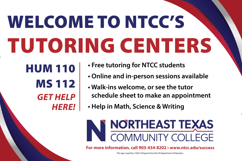 Tutoring | Northeast Texas Community College
